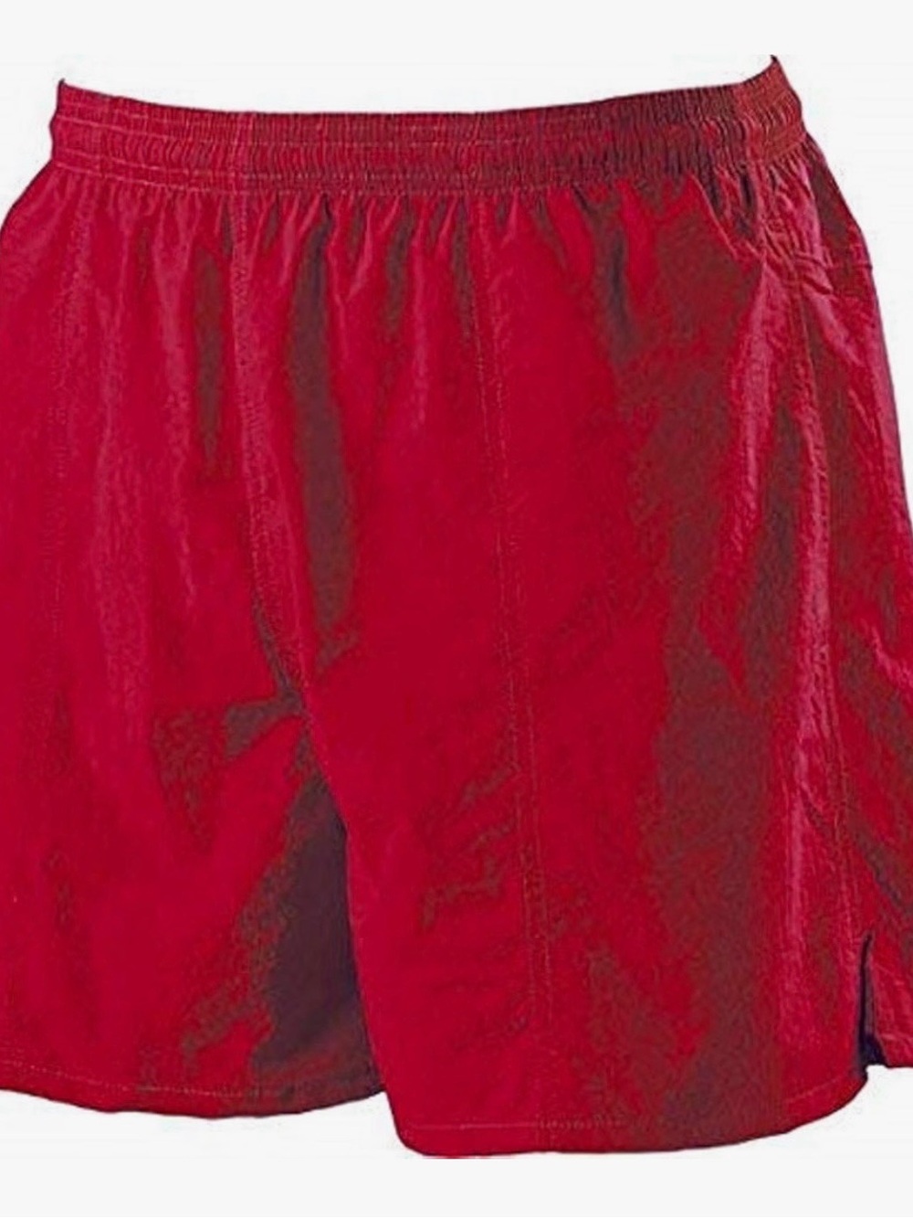 Solid Dolfin Men's 5 Inch Water Shorts Red Sz small